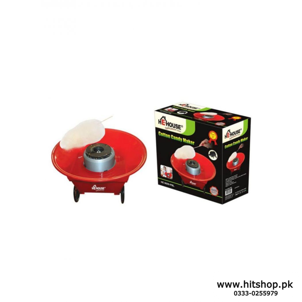 Big Size Cotton Candy Maker HE-200112 Red Hehouse 